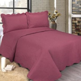 Cobre Leito Queen Camesa Barroque Rose 3 Peças Cobre Leito Queen Camesa Barroque Rose 3 Peças