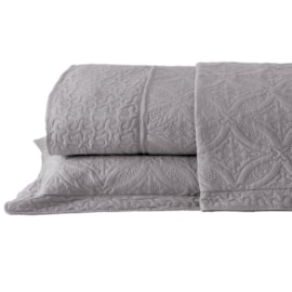 Cobre Leito Queen Provence Matelassê Rozac Prata Cobre Leito Queen Provence Matelassê Rozac Prata