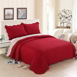 Cobre Leito Queen Realce Ultrasonic Maristela - 3 peças Cobre Leito Queen Realce Ultrasonic Maristela - 3 peças