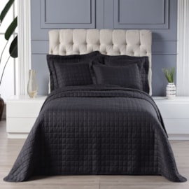 Cobre Leito Queen Texhome Classic Chess Preto 3 Pçs Cobre Leito Queen Texhome Classic Chess Preto 3 Pçs