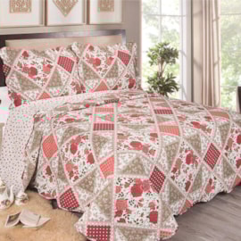Cobre Leito Solteiro Camesa Evolution Patchwork Canton 2 Peças Cobre Leito Solteiro Camesa Evolution Patchwork Canton 2 Peças