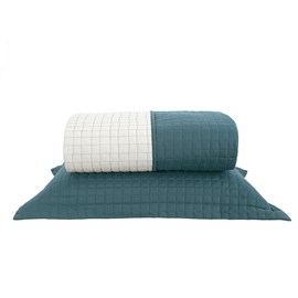 Cobre Leito Solteiro Dupla-face Lavive Plaza Esmeralda/Palha Cobre Leito Solteiro Dupla-face Lavive Plaza Esmeralda/Palha