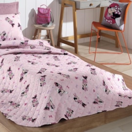 Cobre Leito Solteiro Hedrons Disney Minnie Dance 1,60 x 2,35 ( Não Acompanha Porta Travesseiro) Cobre Leito Solteiro Hedrons Disney Minnie Dance 1,60 x 2,35 ( Não Acompanha Porta Travesseiro)