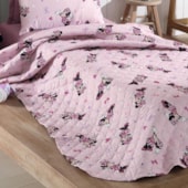 Cobre Leito Solteiro Hedrons Disney Minnie Dance 1,60 x 2,35 ( Não Acompanha Porta Travesseiro)