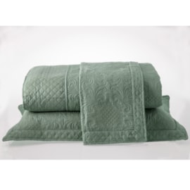 Cobre Leito Solteiro Provence Matelassê Rozac Verde Cobre Leito Solteiro Provence Matelassê Rozac Verde