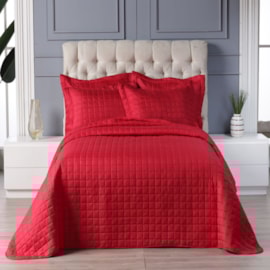 Cobre Leito Solteiro Texhome Classic Chess Escarlate 2 Pçs Cobre Leito Solteiro Texhome Classic Chess Escarlate 2 Pçs