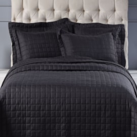 Cobre Leito Solteiro Texhome Classic Chess Preto 2 Pçs Cobre Leito Solteiro Texhome Classic Chess Preto 2 Pçs