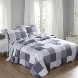 Cobre Leito Solteiro Ultrassonic Linnar Dupla-face Sultan 2 peças