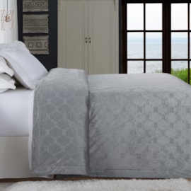 Cobreleito Queen Corttex Deluxe Livin Art Geométrico Prata Cobreleito Queen Corttex Deluxe Livin Art Geométrico Prata