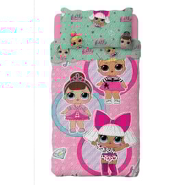 Colcha Boutis Solteiro Infantil LOL Lepper Colcha Boutis Solteiro Infantil LOL Lepper