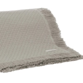 Colcha Casal In Design Buddemeyer com Franja 2,30m x 2,50m Cor:Cinza Escuro 1277 Colcha Casal In Design Buddemeyer com Franja 2,30m x 2,50m Cor:Cinza Escuro 1277