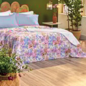 Colcha Casal Teka Allegro Aquarelle 200x230 Colcha Casal Teka Allegro Aquarelle 200x230