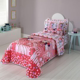 Colcha Infantil Matelassê Solteiro Andreza Disney Minnie Ballet Colcha Infantil Matelassê Solteiro Andreza Disney Minnie Ballet