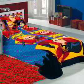 Colcha Infantil Matelassê Solteiro Os Incríveis Lepper Colcha Infantil Matelassê Solteiro Os Incríveis Lepper
