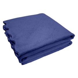 Colcha Piquet Jacquard King 100% Algodão Tognato Capela 2,80 x 2,50 Azul Indigo