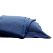 Colcha Piquet Jacquard King 100% Algodão Tognato Capela 2,80 x 2,50 Azul Indigo