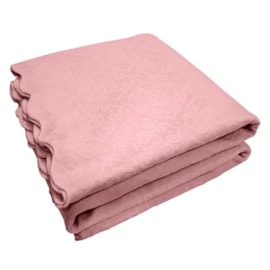 Colcha Piquet Jacquard King 100% Algodão Tognato Capela 2,80 x 2,50 Rosè Colcha Piquet Jacquard King 100% Algodão Tognato Capela 2,80 x 2,50 Rosè
