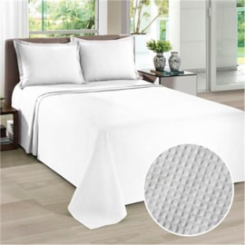 Colcha Queen Piquet Dohler Branco Colcha Queen Piquet Dohler Branco