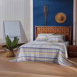 Colcha Queen Teka Allegro Abissal 230x240 Colcha Queen Teka Allegro Abissal 230x240