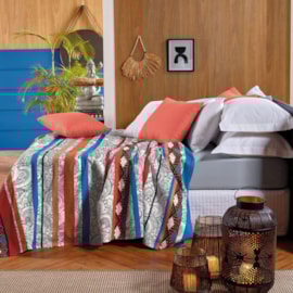 Colcha Queen Teka Allegro Colore 230x240 Colcha Queen Teka Allegro Colore 230x240