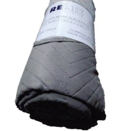 Colcha Solteiro Camesa Remix Dupla-Face Bege Colcha Solteiro Camesa Remix Dupla-Face Bege