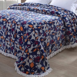 Colcha Solteiro Chenille Canelada Jolitex Rafaela Azul (Não Acompanha Porta Travesseiro) Colcha Solteiro Chenille Canelada Jolitex Rafaela Azul (Não Acompanha Porta Travesseiro)