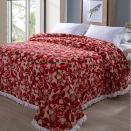 Colcha Solteiro Chenille Canelada Jolitex Rafaela Vermelho (Não Acompanha Porta Travesseiro) Colcha Solteiro Chenille Canelada Jolitex Rafaela Vermelho (Não Acompanha Porta Travesseiro)