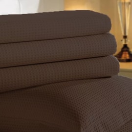 Colcha Solteiro Piquet Teka Genova Marrom 100% Algodão Colcha Solteiro Piquet Teka Genova Marrom 100% Algodão