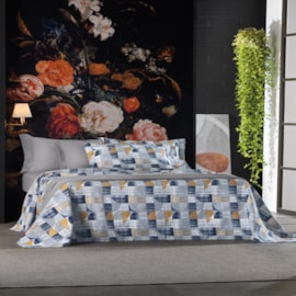 Colcha Solteiro Piquet Teka Genova Print Entrelaces 100% Algodão 160x220 ( Não acompanha fronha) Colcha Solteiro Piquet Teka Genova Print Entrelaces 100% Algodão 160x220 ( Não acompanha fronha)