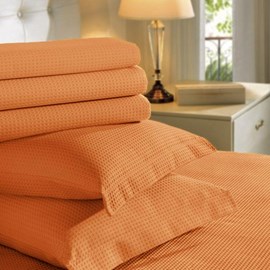Colcha Solteiro Piquet Teka Genova Terracota 100% Algodão Colcha Solteiro Piquet Teka Genova Terracota 100% Algodão