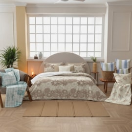 Colcha Solteiro Teka Allegro Flora 1,50m x 2,30m 100% Algodão