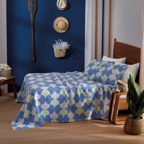 Colcha Solteiro Teka Allegro Maresia Colcha Solteiro Teka Allegro Maresia