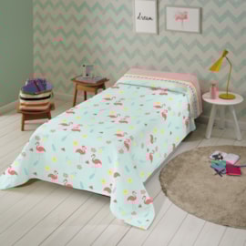 Colcha Solteiro Tekinha Kids Vicky Colcha Solteiro Tekinha Kids Vicky
