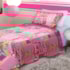 Colcha Ultrasonic Solteiro Infantil Barbie Jolitex (1 Colcha + 1 Porta Travesseiro)