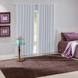 Cortina 100% Blackout Bella Janela 2,60x1,70 Branco Cortina 100% Blackout Bella Janela 2,60x1,70 Branco