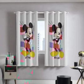 Cortina Infantil Blackout Tecido 70% Mickey Bella Janela 2,60x1,70 Cortina Infantil Blackout Tecido 70% Mickey Bella Janela 2,60x1,70