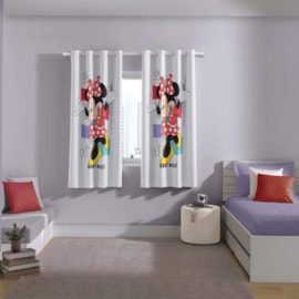 Cortina Infantil Blackout Tecido 70% Minnie Bella Janela 2,60x1,70 Cortina Infantil Blackout Tecido 70% Minnie Bella Janela 2,60x1,70