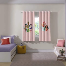 Cortina Infantil Blackout Tecido 70% Princesas Bella Janela 2,60x1,70 Cortina Infantil Blackout Tecido 70% Princesas Bella Janela 2,60x1,70