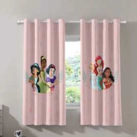 Cortina Infantil Blackout Tecido 70% Princesas Bella Janela 2,60x1,70 Cortina Infantil Blackout Tecido 70% Princesas Bella Janela 2,60x1,70