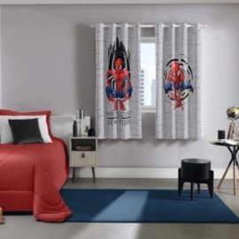 Cortina Infantil Blackout Tecido 70% Spider-Man Bella Janela 2,60x1,70 Cortina Infantil Blackout Tecido 70% Spider-Man Bella Janela 2,60x1,70