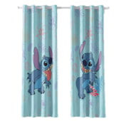 Cortina Infantil Blackout Tecido 70% Stitch Aloha Bella Janela 2,60x1,70