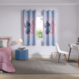 Cortina Infantil com Blackout PVC Stitch Love Bella Janela 2,40x1,70 Cortina Infantil com Blackout PVC Stitch Love Bella Janela 2,40x1,70