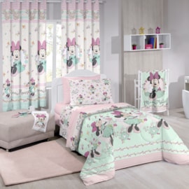 Cortina Infantil Decorativa Minnie Liberty Disney 2,00m X 1,80m Santista Cortina Infantil Decorativa Minnie Liberty Disney 2,00m X 1,80m Santista
