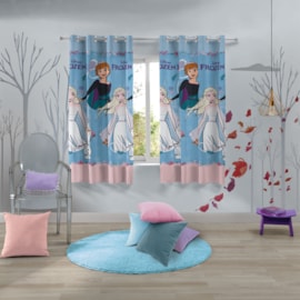 Cortina Infantil Frozen 2,00m x 1,80m Lepper Cortina Infantil Frozen 2,00m x 1,80m Lepper