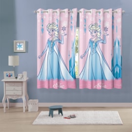 Cortina Infantil Frozen II 3,00 x 1,80 Lepper (Varão 2m)