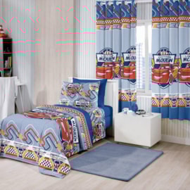 Cortina Infantil Santista Basic 2,00m x 1,80m Cars Cup Cortina Infantil Santista Basic 2,00m x 1,80m Cars Cup