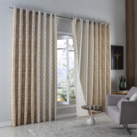 Cortina Linha Combinada 4,00m x 2,50m Equador Casa D'oro Cortina Linha Combinada 4,00m x 2,50m Equador Casa D'oro
