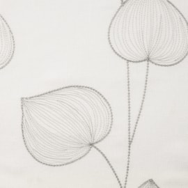 Cortina Rústica Plus 3,00m X 2,50m Bella Janela Orion Branco Folhagem Cortina Rústica Plus 3,00m X 2,50m Bella Janela Orion Branco Folhagem