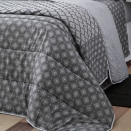 Edredom Casal Dupla-Face Sultan Realce Premium Hugo 140 Fios Edredom Casal Dupla-Face Sultan Realce Premium Hugo 140 Fios