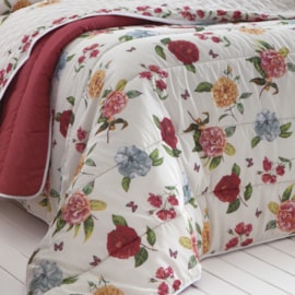 Edredom Casal Dupla-Face Sultan Realce Premium Talita 140 Fios Edredom Casal Dupla-Face Sultan Realce Premium Talita 140 Fios